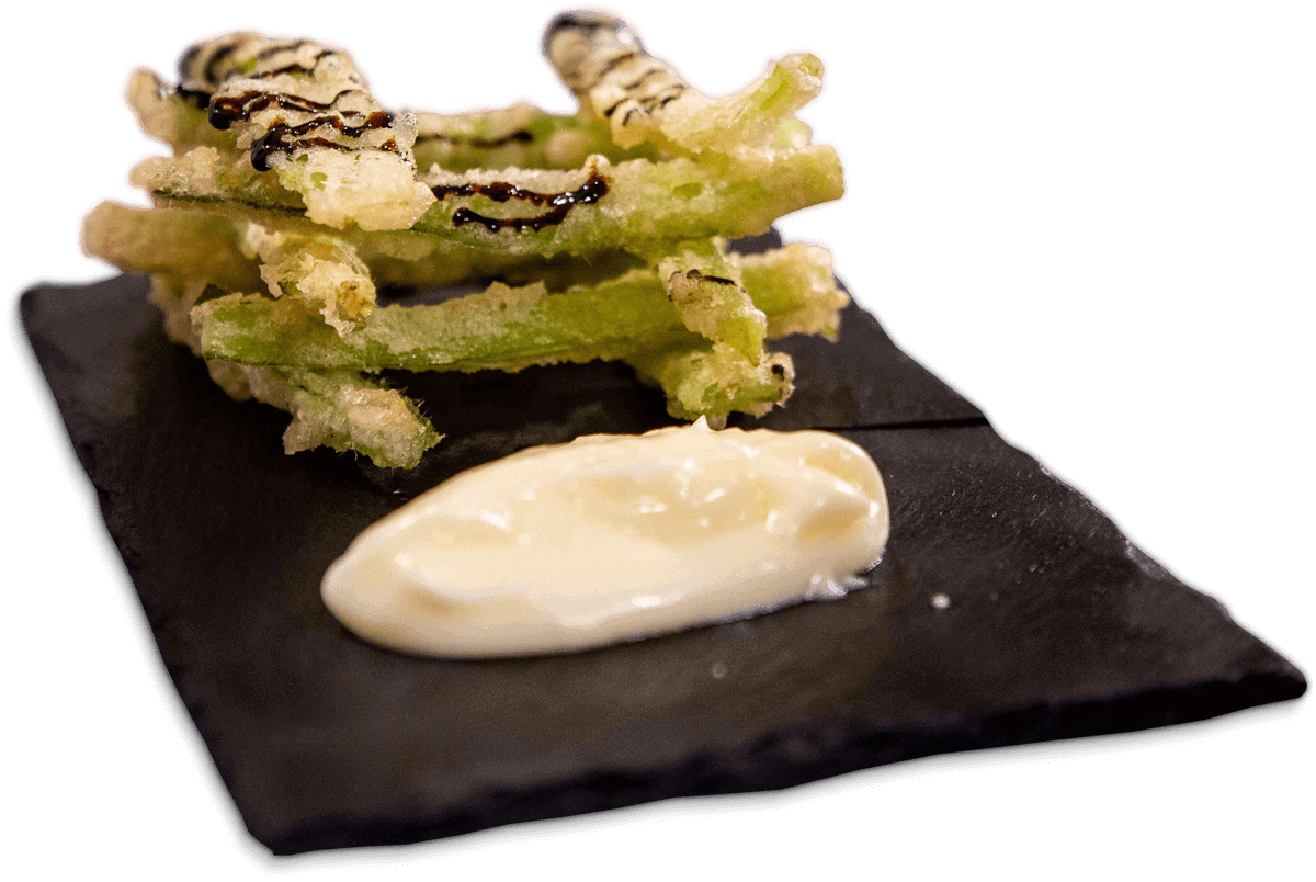 Borraja en tempura